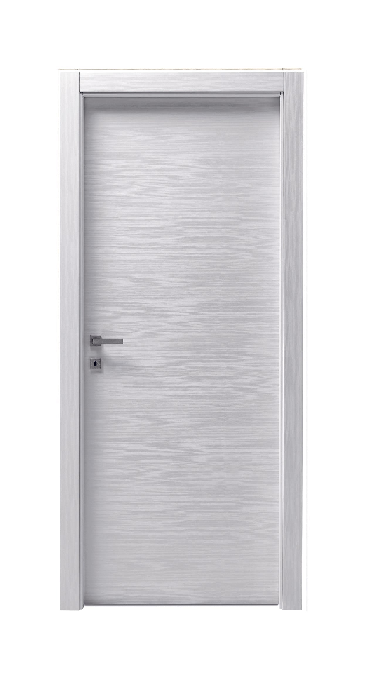 Porta Interna Bianca 3D Matrix 70x210 Cm - Water Resistant, Con Telaio E Mostrine, Destra - Foto 10