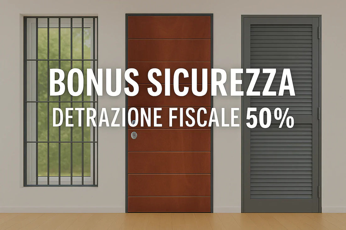 Bonus Sicurezza 2025: Detrazione 50% per Infissi e Antieffrazione