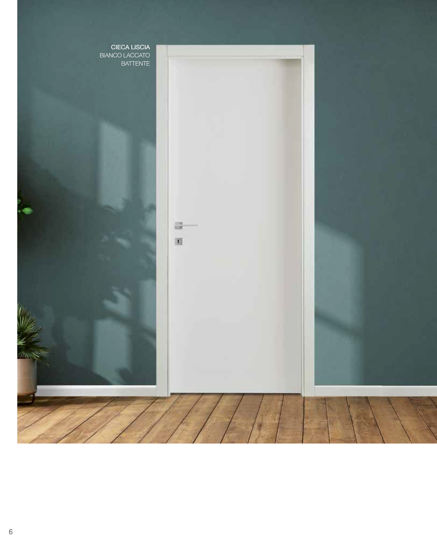 Porta da interno 1 anta battente CL BIANCO LACCATO