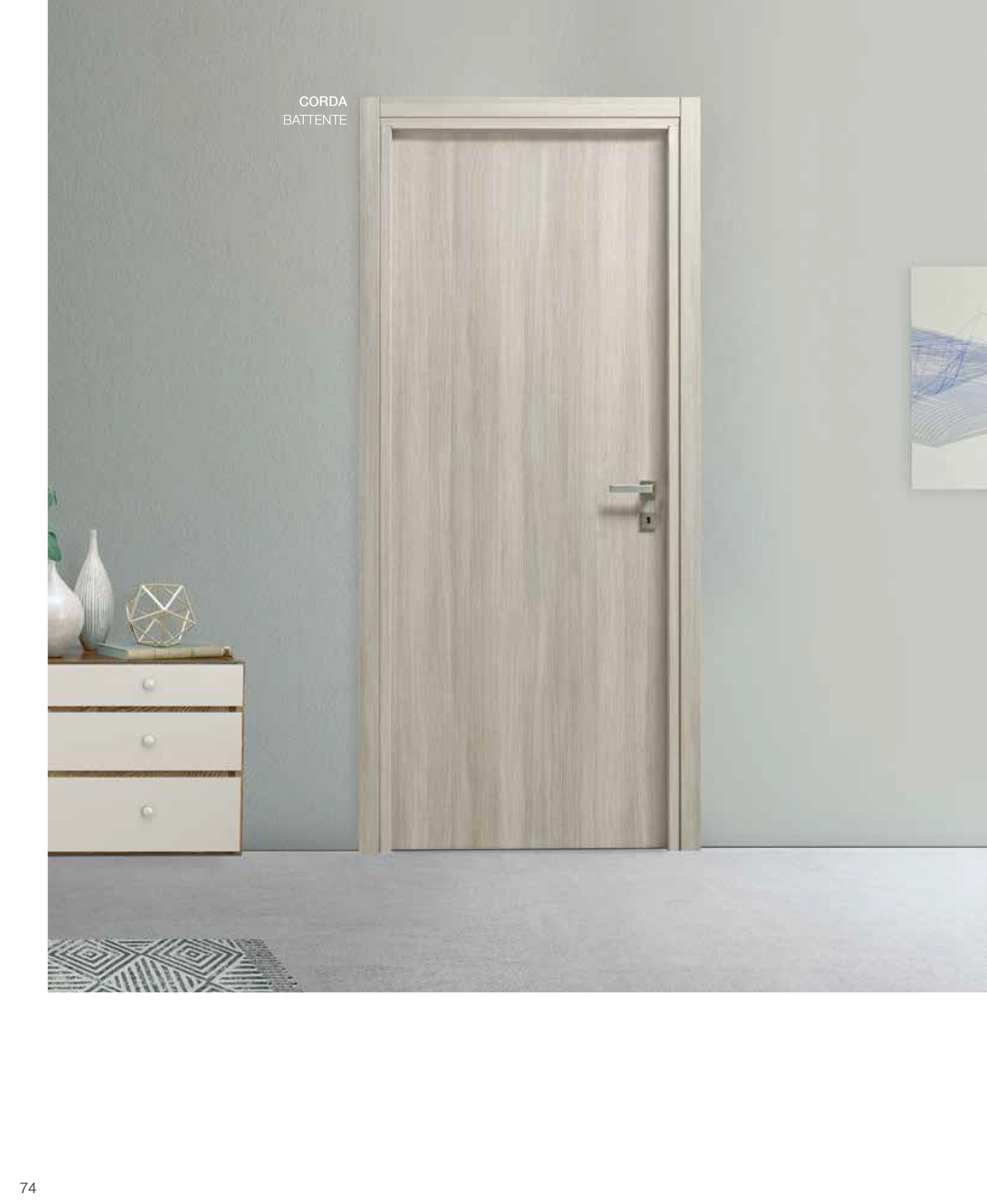 Porta da interno 1 anta battente CORDA