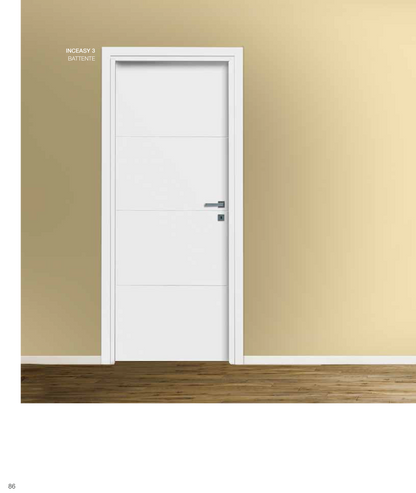 Porta da interno 1 anta battente INCEASY 3