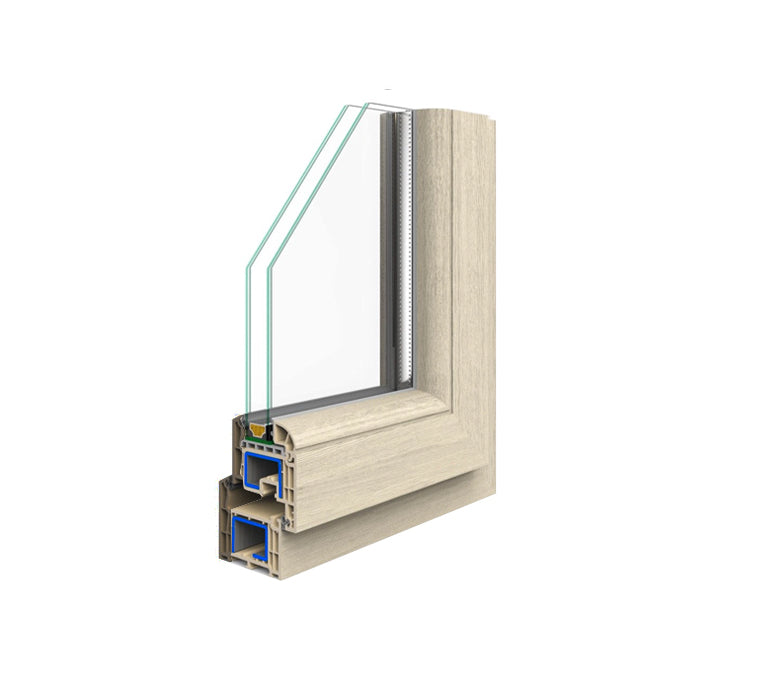 Finestra in PVC 2 ante
