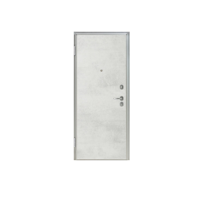 Porta Blindata 1 anta Pannelli Premium Telaio Silver
