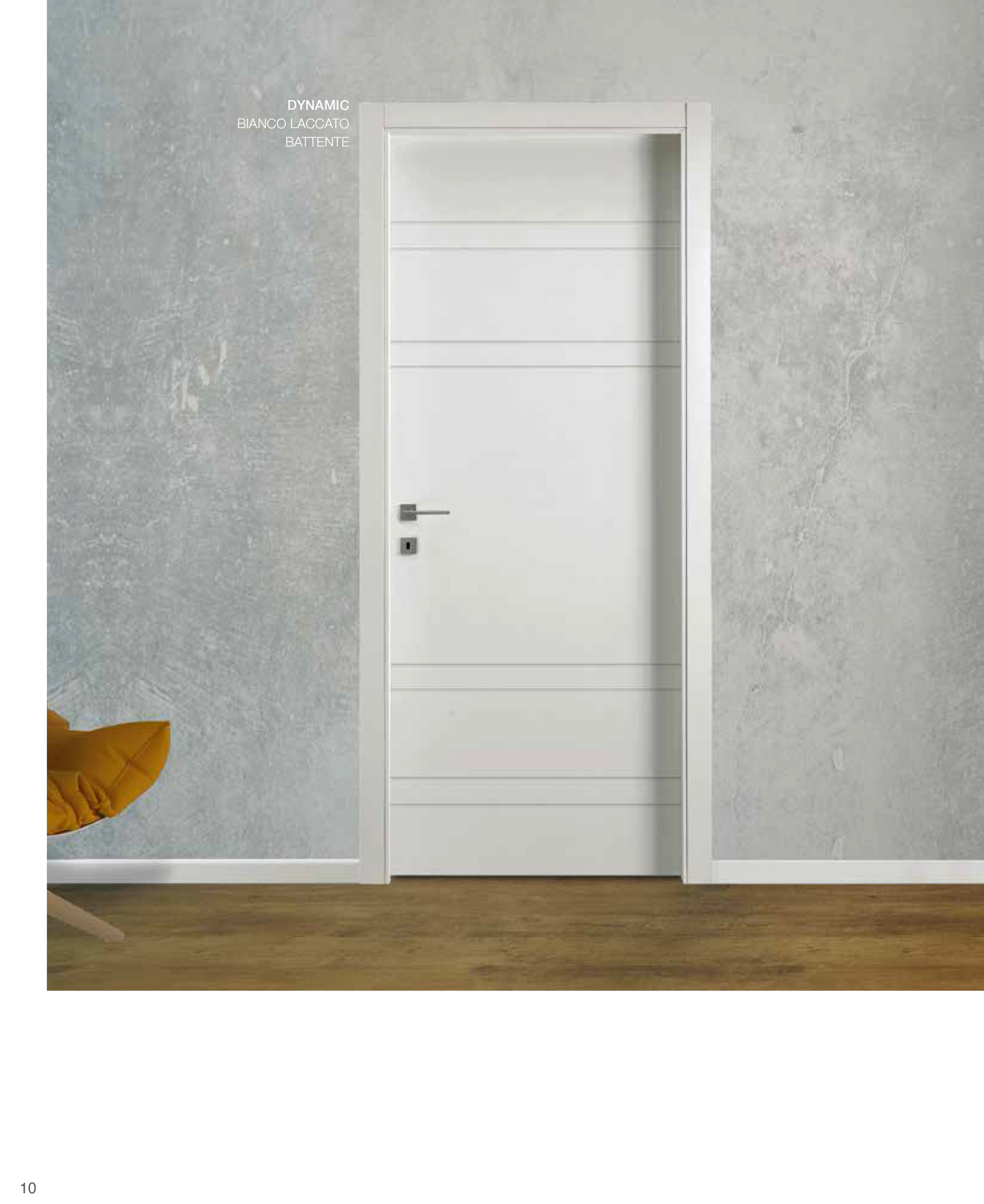 Porta da interno 1 anta battente DYNAMIC BIANCO LACCATO