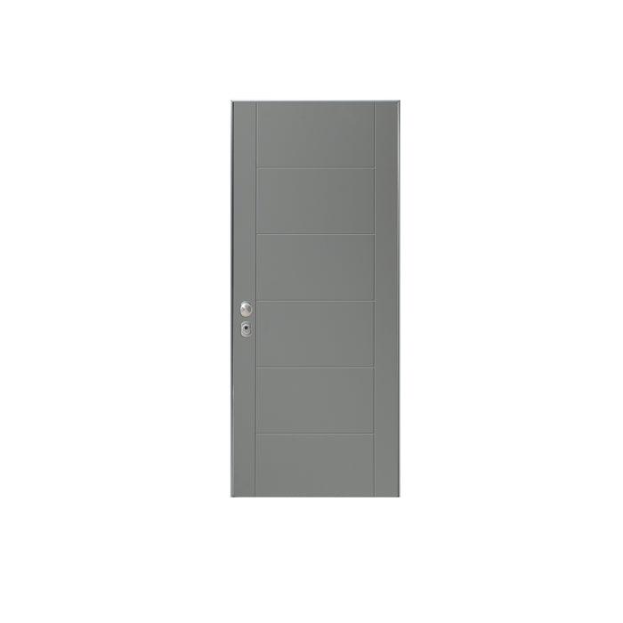 Porta Blindata 1 anta Pannelli Premium Telaio Silver