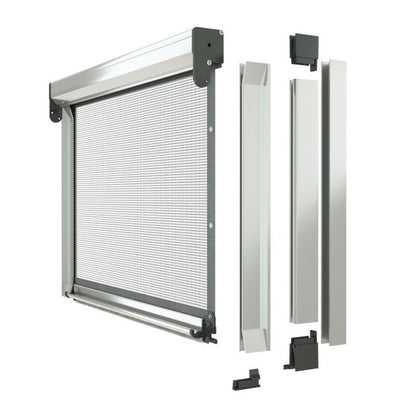 Zanzariera a molla verticale colori standard per finestra 1 anta