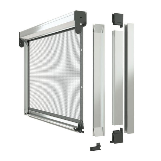 Zanzariera a molla verticale colori standard per finestra 1 anta