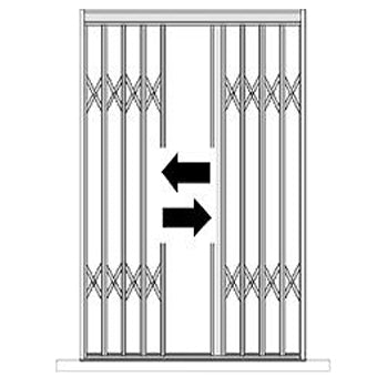 Cancelletto Estensibile Portafinestra 2 ante