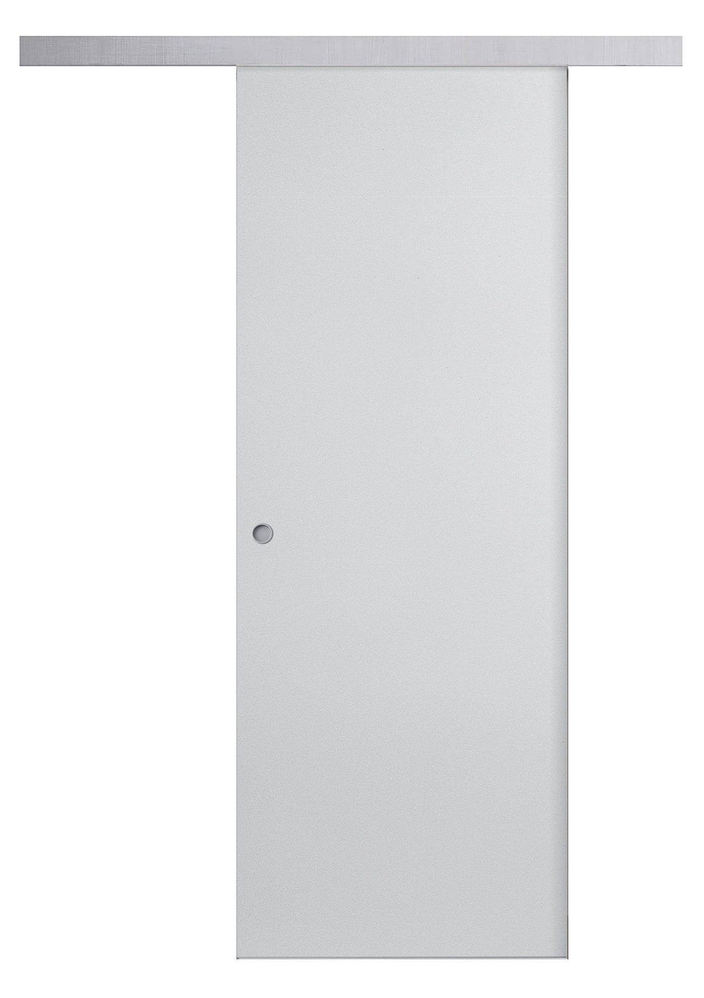 Porta da interno 1 anta scorrevole esterno muro BIANCO HD