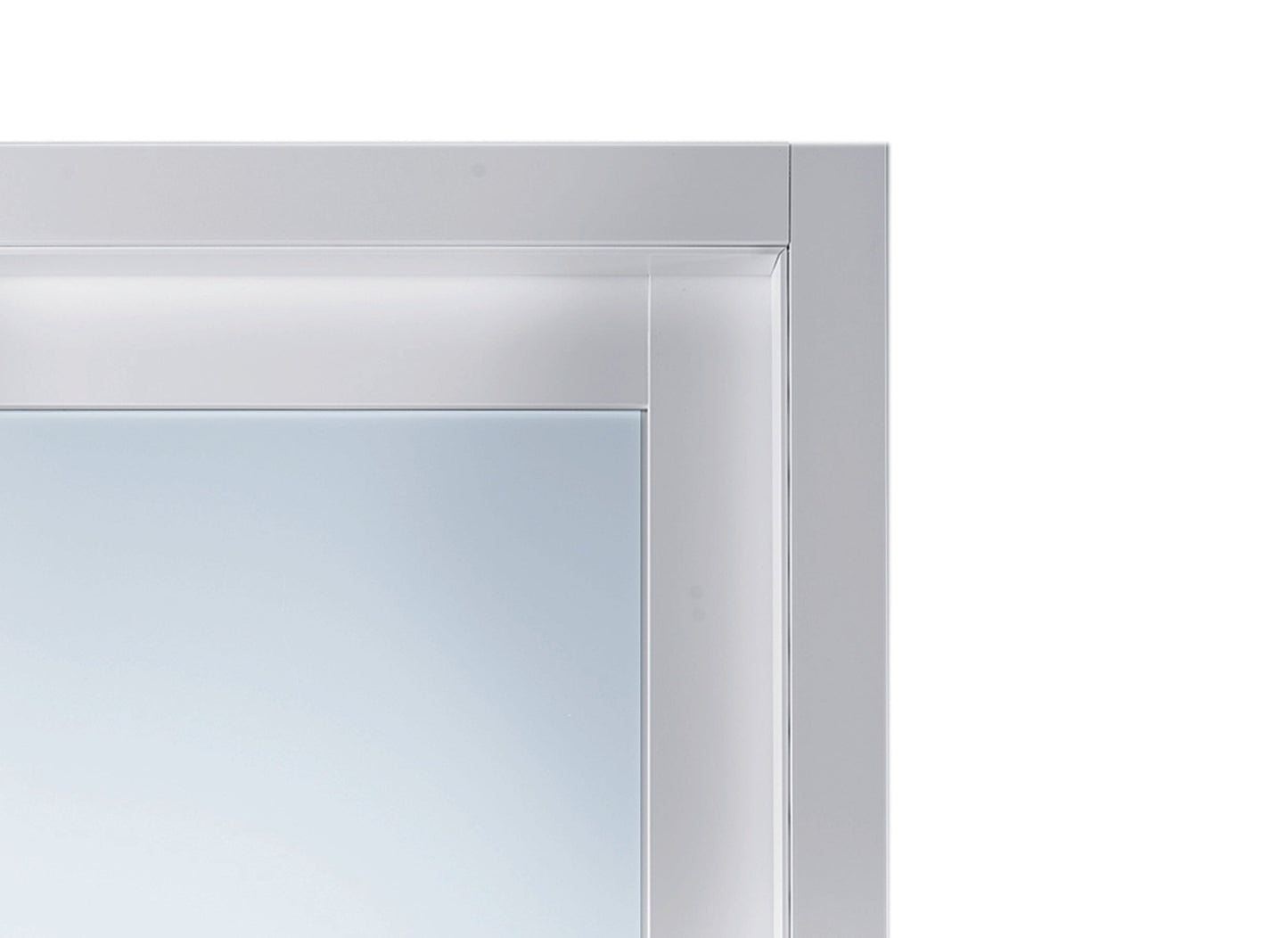 Porta da interno 1 anta battente BIANCO HD VETRO