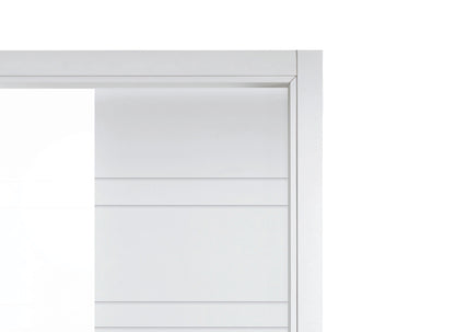 Porta da interno 1 anta scorrevole interno muro DYNAMIC BIANCO LACCATO