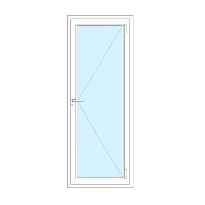 Porta con serratura in PVC 1 anta