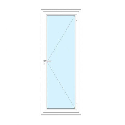 Porta con serratura in PVC 1 anta