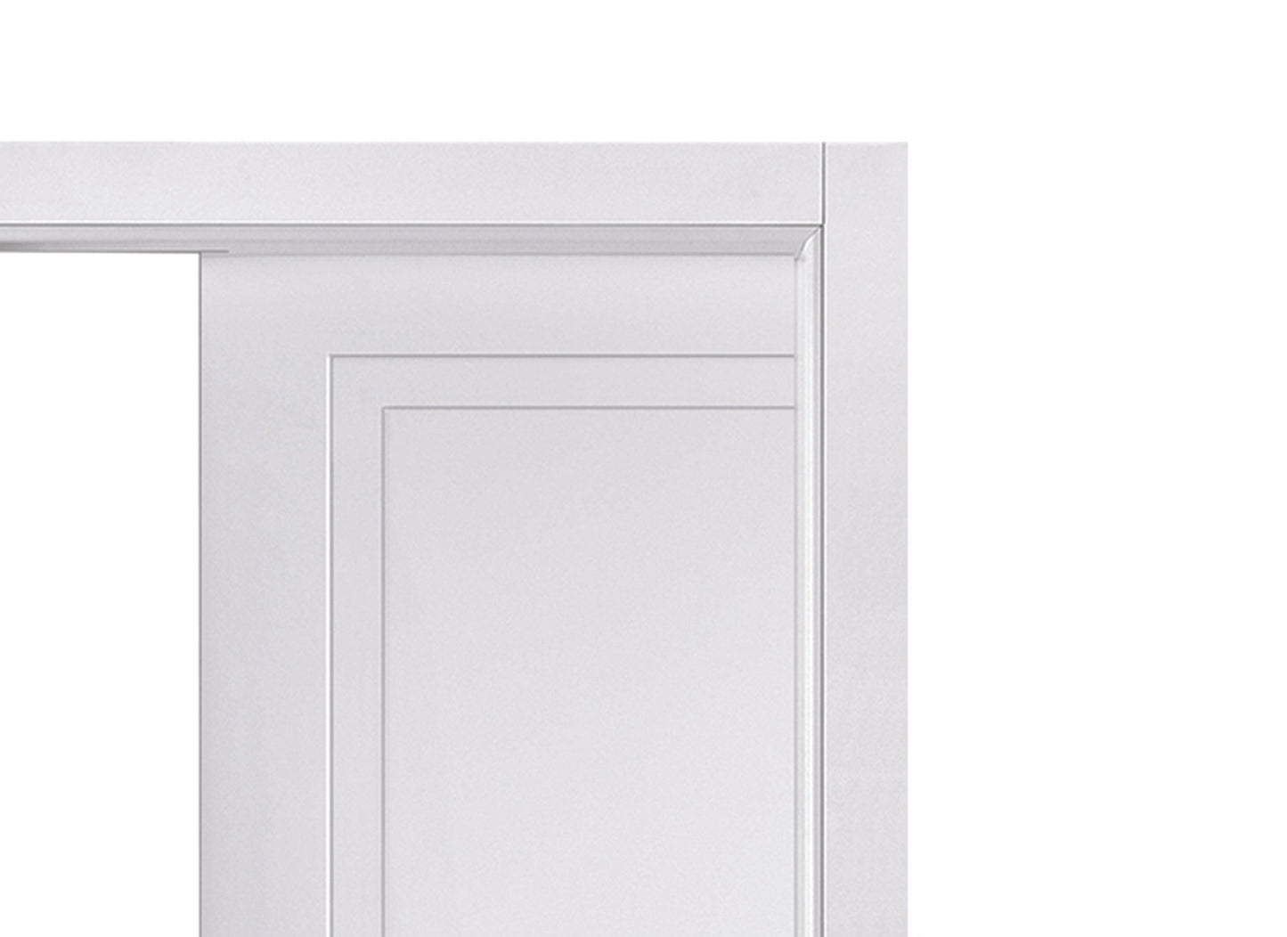 Porta da interno 1 anta scorrevole interno muro STYLE BIANCO LACCATO