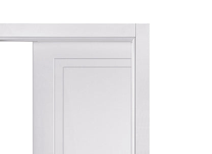 Porta da interno 1 anta scorrevole interno muro TRENDY BIANCO LACCATO