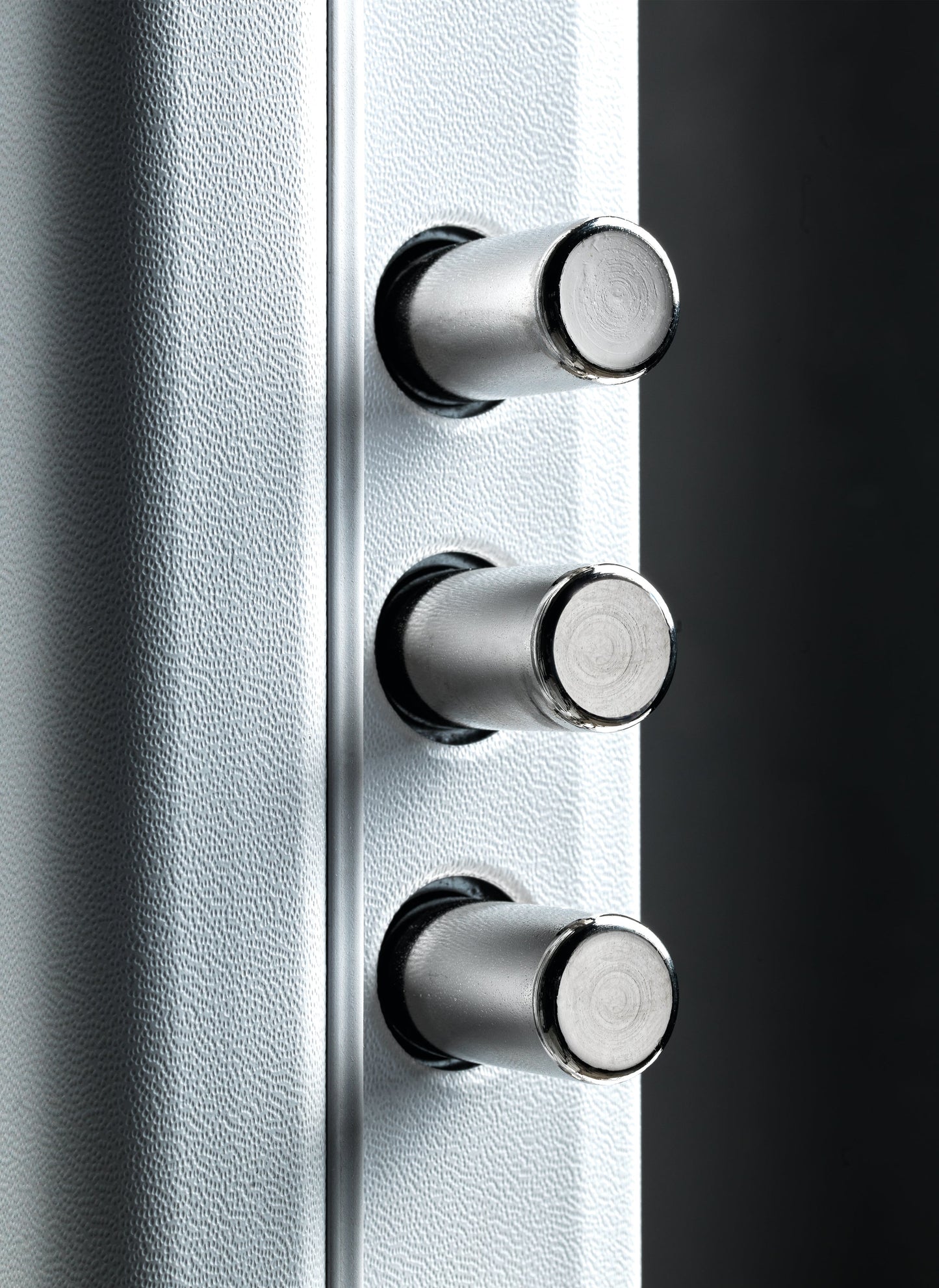 Porta blindata 2 ante Pannelli standard Telaio black