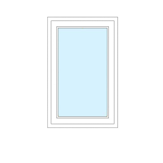 Telaio Fisso Finestra in PVC piccola (non apribile)