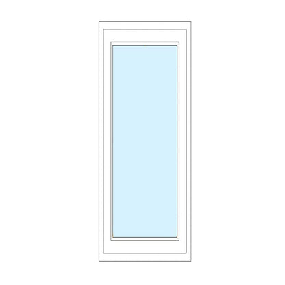Telaio Fisso in PVC grande (non apribile)