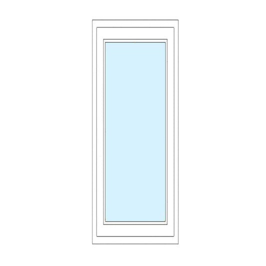 Telaio Fisso Portafinestra in PVC (non apribile)